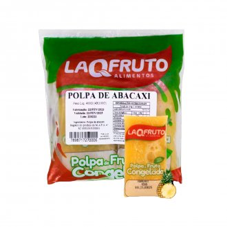 POLPA ABACAXI LAQFRUTO 4X100GR