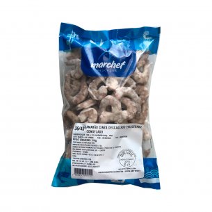 CAMARAO VANAMEI 36/40 DESC EVISC MARCHEF 2X5KG