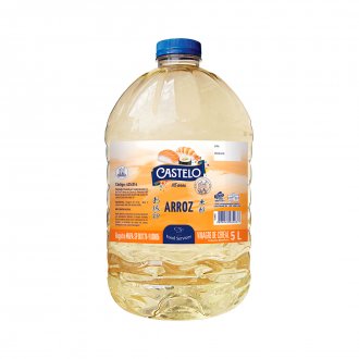 VINAGRE CEREAL ARROZ CASTELO 4% 5L