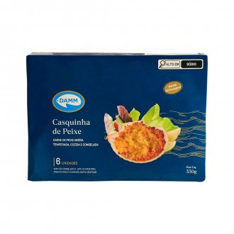 CASQUINHA DE PEIXE DAMM 10X330G