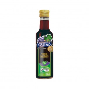 VINAGRE BALSAMICO ORGANICO LEVEVITA CASTELO 12X250ML