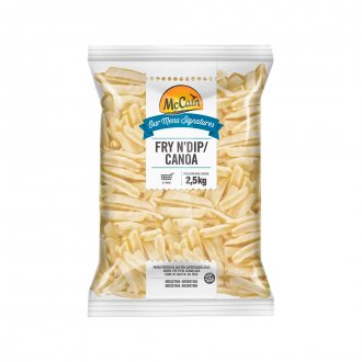 BATATA MCCAIN FRY/N/DIP (CANOA) 6X2,5KG DF*