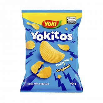 SALGADINHO YOKITOS BATATA ONDULADA 45GR