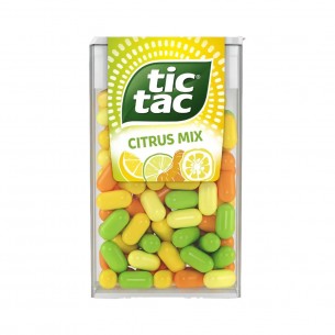 PASTILHA TIC TAC CITRUS 14,5GR