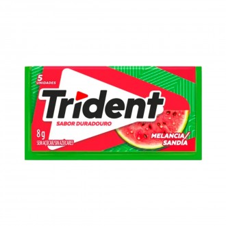 CHICLETE TRIDENT MELANCIA