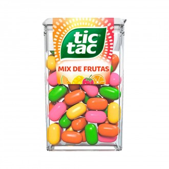 PASTILHA TIC TAC FRUTAS 14,5GR