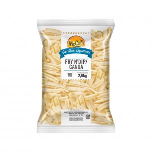BATATA MCCAIN FRY/N/DIP (CANOA) 6X2,5KG DF*