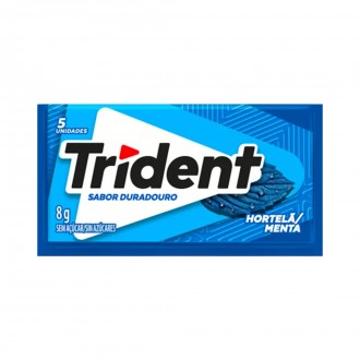 CHICLETE TRIDENT HORTELA FRESH