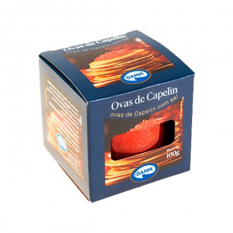 OVAS CAPELIN SALG VERMELHA 6X100G