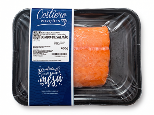LOMBO DE SALMAO SALAR COSTIERO 10X400GR