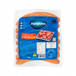 LINGUICA CALABRESA PAMPLONA 4X2,5KG
