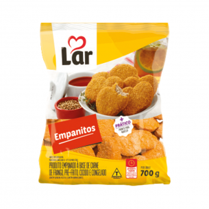 EMPANITOS DE FRANGO LAR 10X700GR