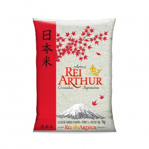 ARROZ REI ARTHUR COZ JAP GRAO CURTO FD 6X5KG